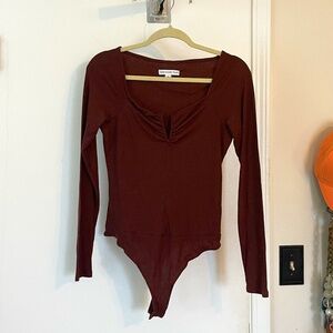 And Now This Ribbed Bodysuit